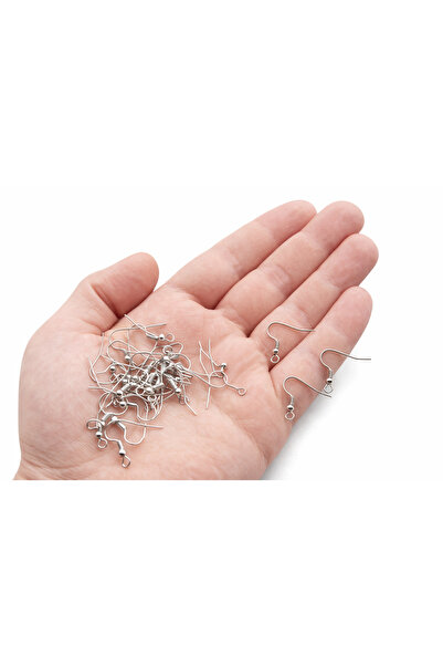 Flower 50 штук - гачки для сережок, затискачі для сережок, пристосування для ...