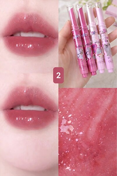 magic casa Kore Stili Simli Dudak Parlatıcısı Ruj 02 – Cam Etkili Işıltılı Du...