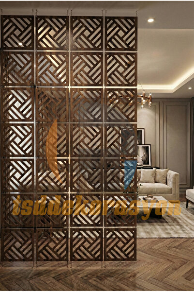 tsddekorasyon Tsd Dekorasyon Ahşap Oda Bölücü/seperatör/ Duvar Panelleri 40x4...