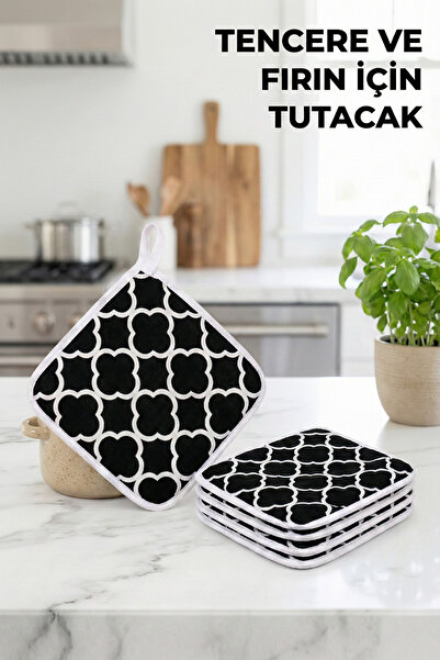 Morlay Tencere Ve Fırın Tutacağı 220 Derece Isıya Dayanıklı Tutaç & Mutfak Pi...