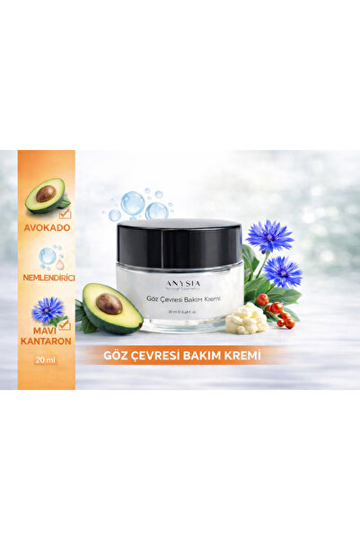 ANYSİA NATURAL Günlük Göz çevresi bakım kremi
