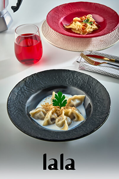 Lala Mutfak Belen Derin Makarna Ve Servis Tabağı (Ø 33 CM - ŞIK VE DAYANIKLI)