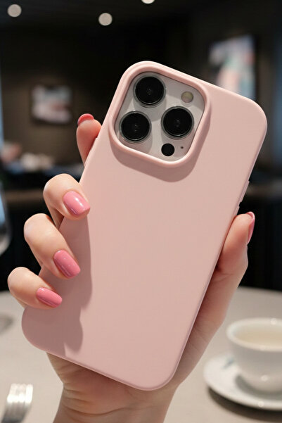 TechTrove iPhone 14 Pro Max Kılıf Içi Kadife Süet Tasarımlı Kamera Korumalı S...