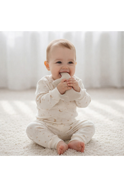 Sebi Bebe طقم بيجامة بيبي مون ستار