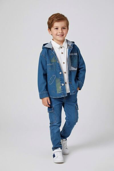 Minigimin Cicileri طقم للأولاد من My Little One's Ciciler بغطاء للرأس من الدن...