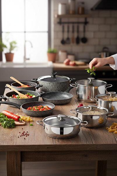 Taç 15 Piece Advantageous Steel Dowry Set