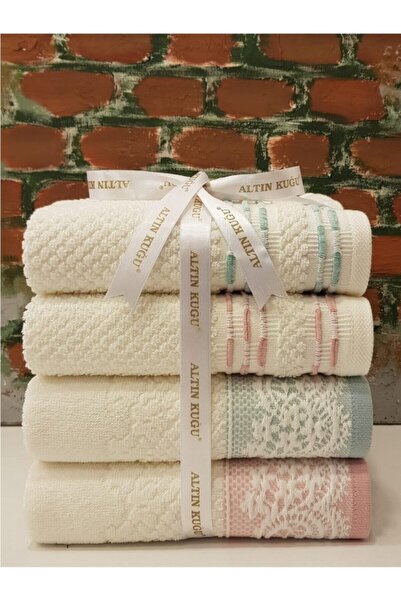Özdilek Evony Bronie Havlu 4lü - Mint Pudra