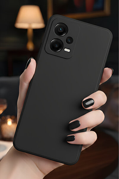 TechTrove Redmi Note 12 Pro 5G Kılıf Içi Kadife Süet Tasarımlı Kamera Korumal...