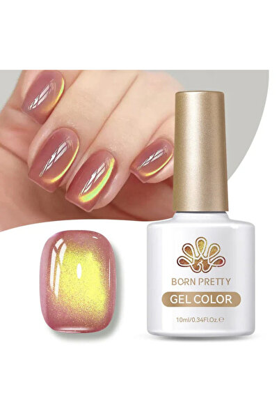 Born Pretty Passion Fruit Cat Magnetic Gel/Çarkıfelek Kedi Gözü Kalıcı Oje-10ml