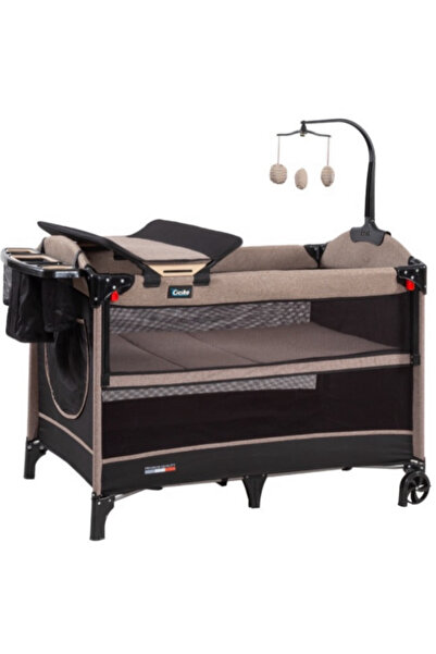 TURHANBEBE bebek çeyiz seti ANNE YANI OYUN PARK BEŞİK DÖNENCELİ BEŞİK