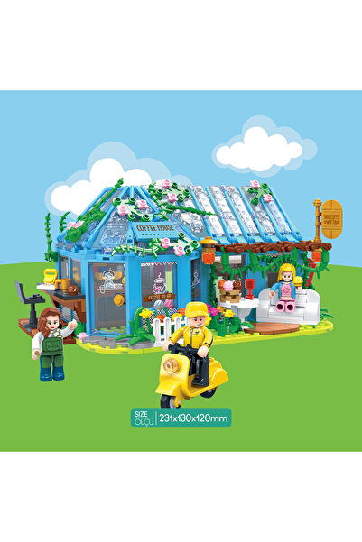 Ogi Mogi Toys لعبة أوجي موغي المكونة من 642 قطعة على شكل مقهى - تتضمن 3 شخصيا...