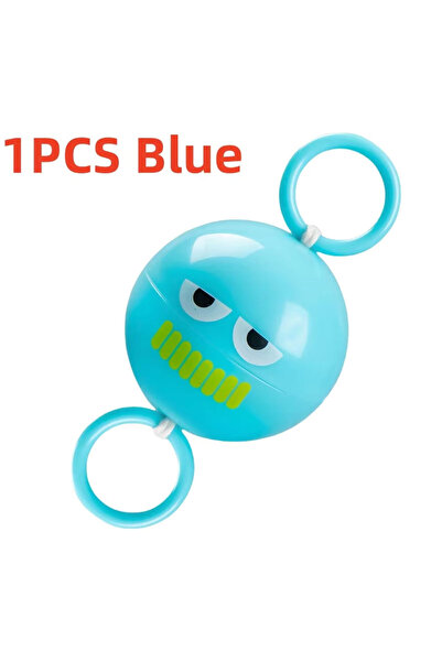 Choice ألعاب كرات صفارة مضيئة باللون السماوي، تمارين لتخفيف التوتر وتنسيق حرك...