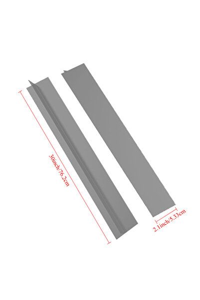 Choice غطاء أبيض مقاس 30 بوصة لسد فجوة موقد الغاز، مصنوع من السيليكون المقاوم...