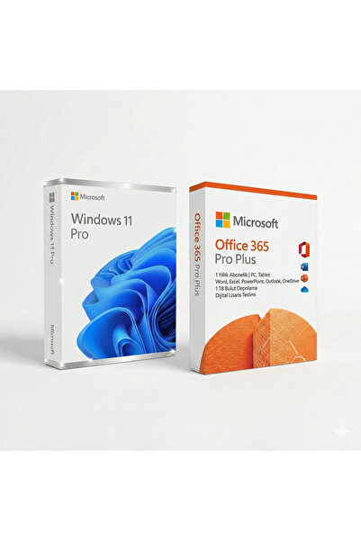 MICROSOFT Windows 11 Pro +Office 365 Pro Plus Dijital Lisans Üyeliği