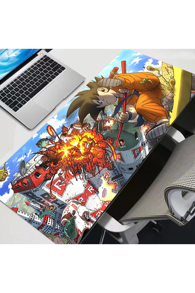 BANDAI 900x400x2mm TK-0000031936 Dragon Ball Z Kawaii DBZ Mouse pad Anime Cut...