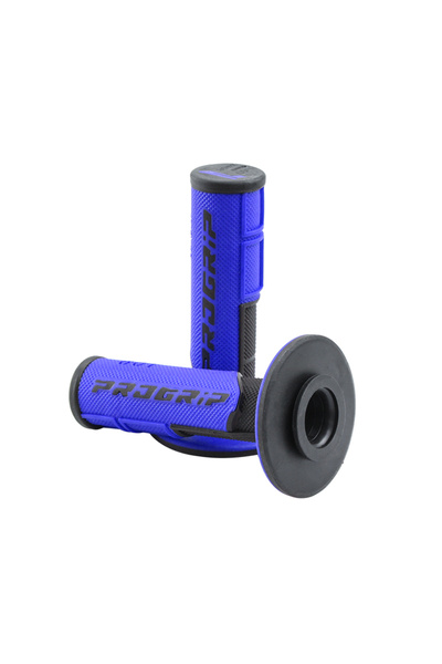 Choice مقابض دراجة نارية زرقاء 7/8 بوصة (22-24 مم) لمقود دراجة نارية KTM YAMA...