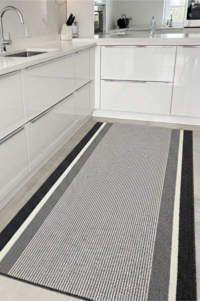 MELARİS HALI Mutfak Halısı Yıkanabilir Yolluk Kaymaz Taban Dokuma Paspas