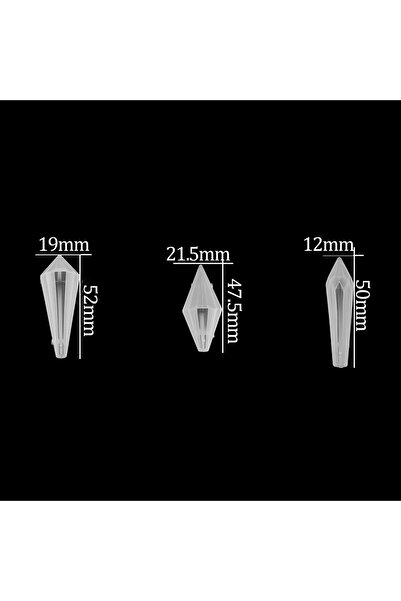 Choice مجموعة من قطعتين: قالب واحد من راتنج الإيبوكسي لصنع قلادة بندول كريستا...