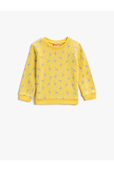 Koton Baby Girl Multicolored Sweatshirt