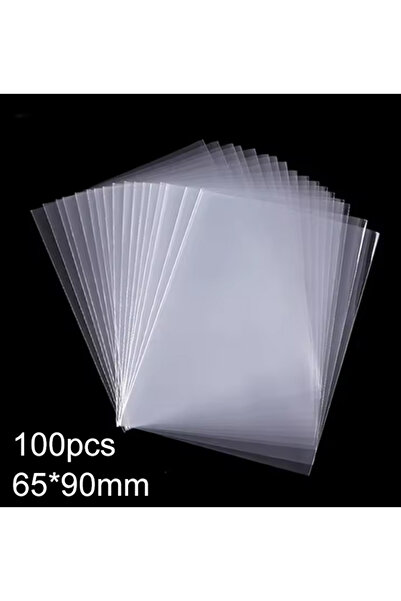 Choice 100pcs 65x90mm PK 100pcs 65*90mm/61*88mm Card Sleeves Card Protectors ...
