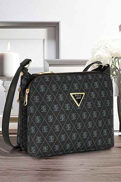 POLOGRAND London Geantă de umăr originală pentru femei, cu bretea crossbody c...