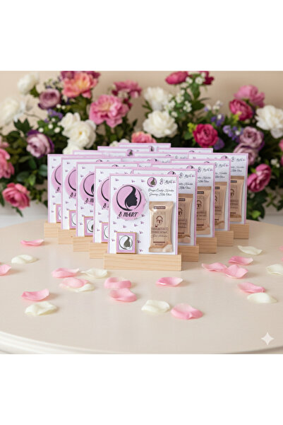 ORGANİZASYON HEDİYEM 10 ADET 8 MART DÜNYA KADINLAR GÜNÜ HEDİYESİ PLEKSİ MAGNE...