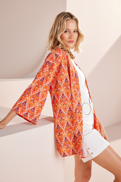 Naramaxx Truvakar Kol Etnik Kimono