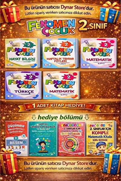 Fenomen Yayıncılık Fenomen Çocuk 2. Sınıf Set 6 Kitap