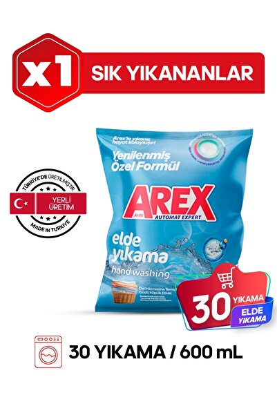 AREX ELDE YIKAMA TOZ DETERJAN 600GR