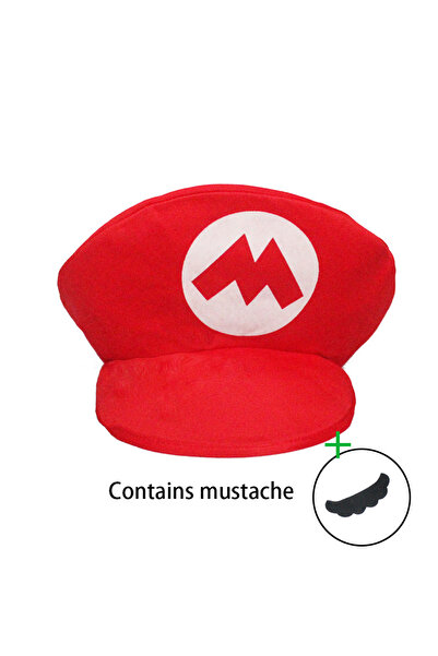 BANDAI قبعة تنكرية لشخصية لويجي من لعبة سوبر ماريو بروس الكلاسيكية، مستوحاة م...