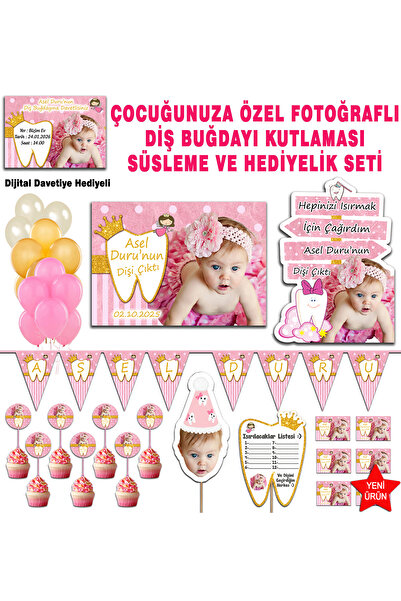 Sunligo Diş Buğdayı Seti Afiş Magnet, Flama, Konuşma Balonu, Ikram Kürdanı, B...