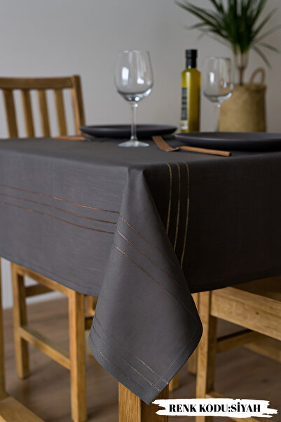 hanım's Colber Leke Tutmaz Masa Örtüsü 160x220 cm – Şık ve Dayanıklı