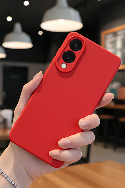 Hatreds Galaxy S25 Edge İçin Uyumlu İçi Kadife Sıvı Silikon Kılıf