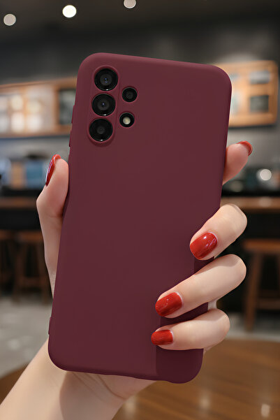 Hatreds Galaxy A23 İçin Uyumlu İçi Kadife Sıvı Silikon Kılıf