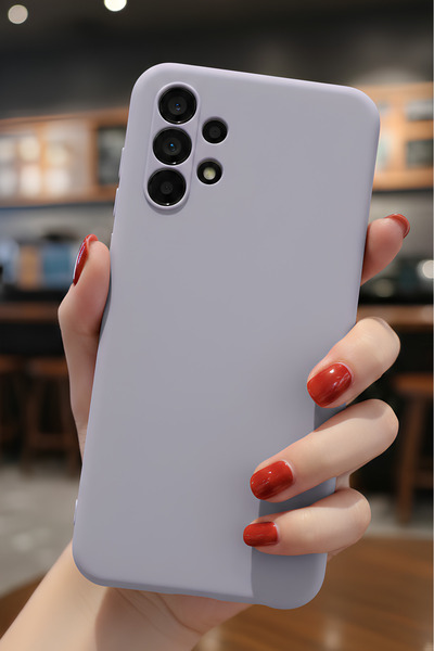 Hatreds Galaxy A32 4G İçin Uyumlu İçi Kadife Sıvı Silikon Kılıf