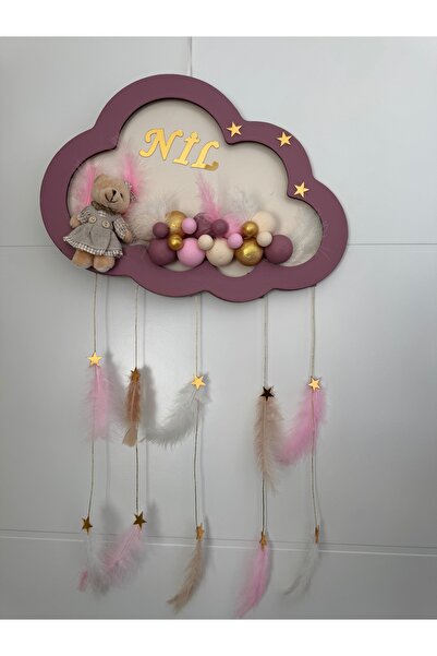 dmtbutik BEBEK HASTANE ve ODA KAPI SÜSÜ İSİMLİ LED IŞIKLI