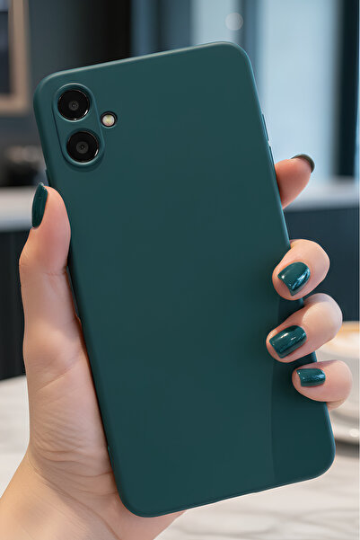 Hatreds Galaxy A06 İçin Uyumlu İçi Kadife Sıvı Silikon Kılıf