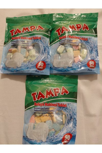 TAMPA Dishwasher 3X50 150 Pieces (3 Pack)