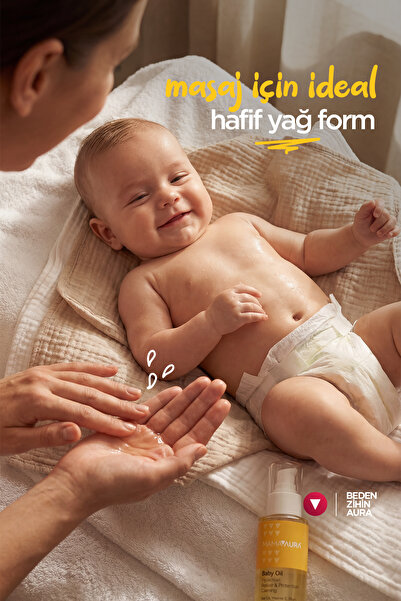 MAMAAURA Bebek Bakım Yağı - Baby Oil 150 ml