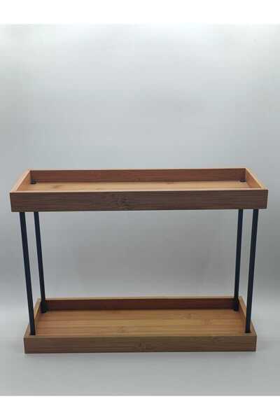 IKEA NÅLBLECKA tezgah üstü düzenleyici, bambu, 38x13x28 cm