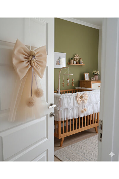 Mutlu Başlangıçlar تول عالي الجودة، زينة باب الطفل، زينة سرير الأطفال، زينة س...