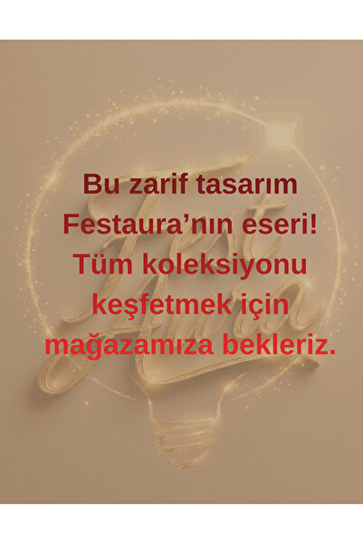 FEST DESİGN 3D Dekoratif Şık Vazo