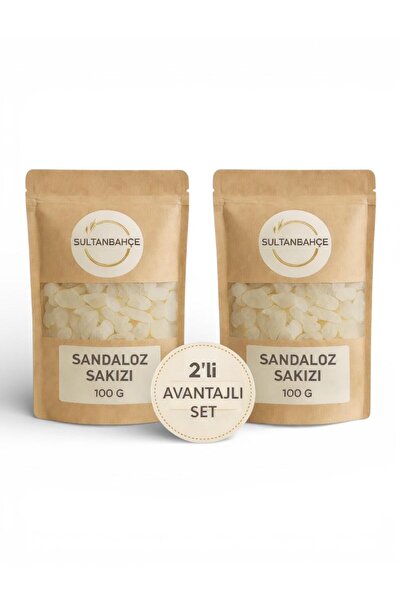 sultanbahçe Sandaloz Sakızı - Doğal Sandaloz Sakızı 2X100 Gr - Avantajlı Paket