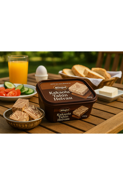 Karia Bingöl Kakaolu Tahin Helvası 1700 G X 2 | Avantajlı Büyük Paket