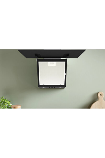 Bosch DWK63PJ61T Siyah Ankastre Cam Davlumbaz