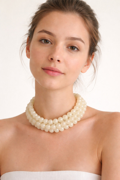 Boox99 Wip Calcite Stone Choker Necklace