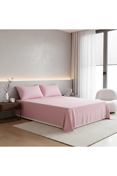 Zarif Home Cearșaf de pat din bumbac organic Akfil King Size (Battal Size) - ...