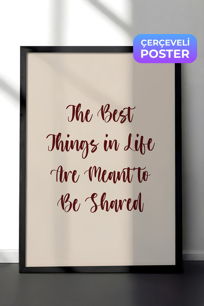Postifull Slika u crnom okviru, uokviren novogodišnji poster, Serija "Najbolj...