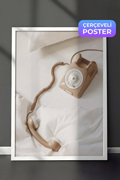 Postifull Zovi me, uokvirena slika, beli okvir i poster, vertikalna zidna sli...