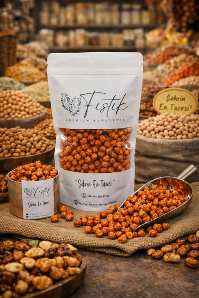 FISTIK PREMİUM Premium Çorum Ateşi Acılı Leblebi Kuruyemiş %100 Taze Lezzetli...